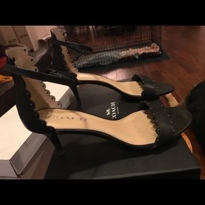 Coach women’s kitten heels in black - sz 8.5 US